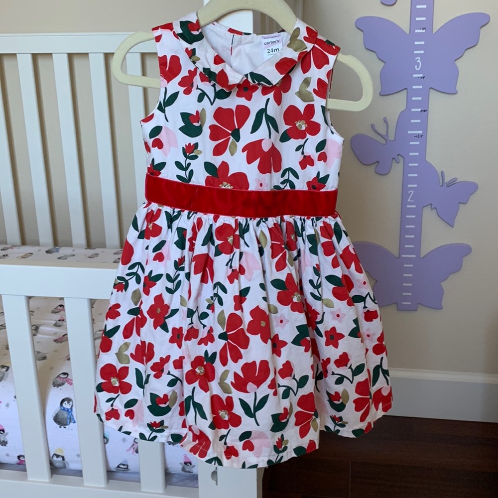 Floral Holiday Dress